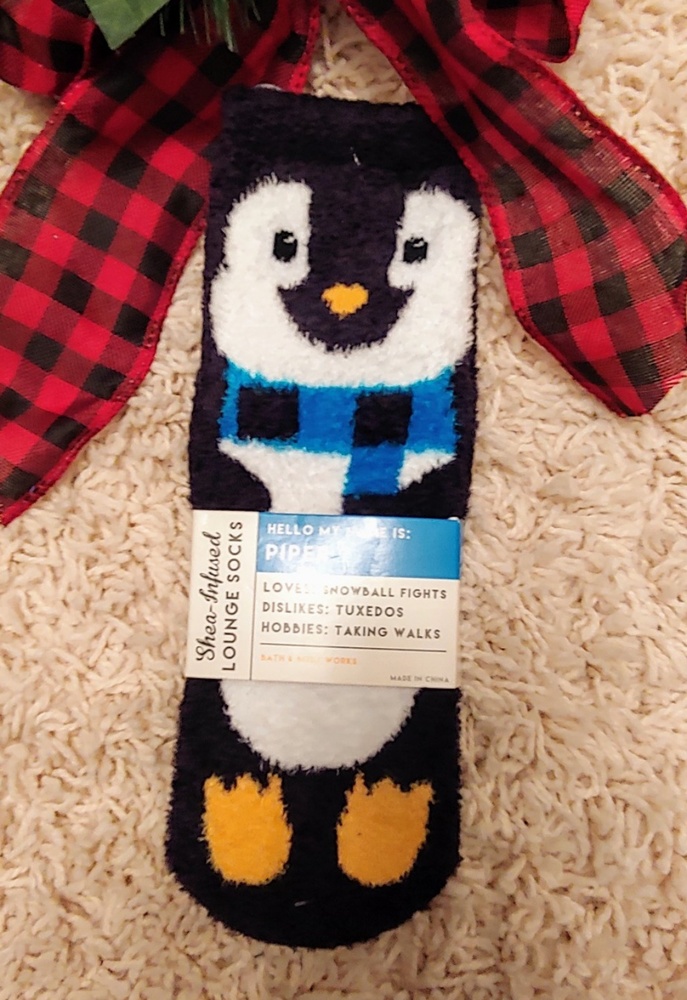 Penguin Lounge Socks